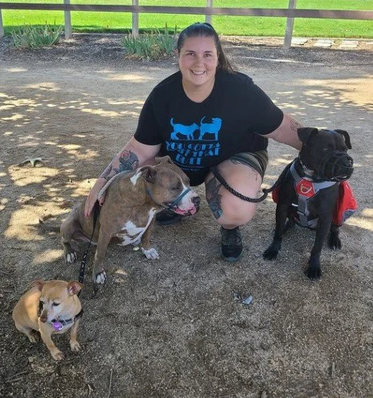 Kate, owner and trainer at Pure Freedom K9